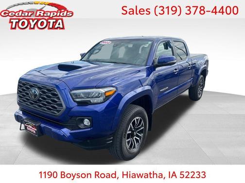 Blue Crush Metallic 2022 Toyota Tacoma TRD Sport