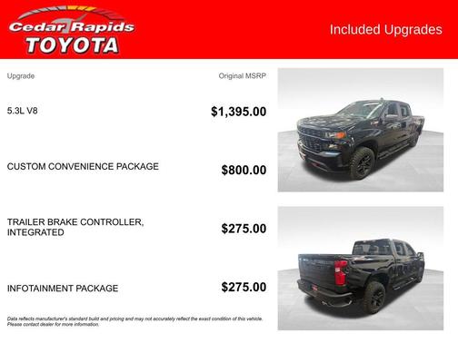 2020 Chevrolet Silverado 1500 Custom Trail Boss