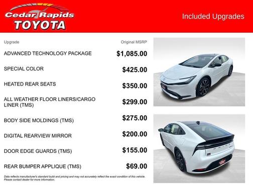 Wind Chill Pearl 2024 Toyota Prius Prime XSE Premium