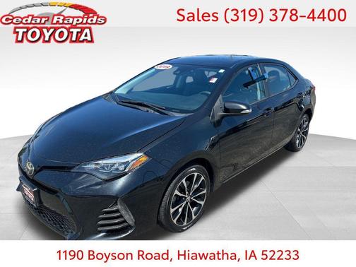 Black Sand Pearl 2019 Toyota Corolla SE
