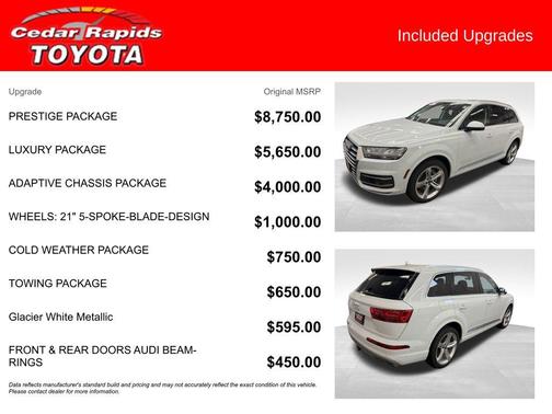 2019 Audi Q7 55 Prestige