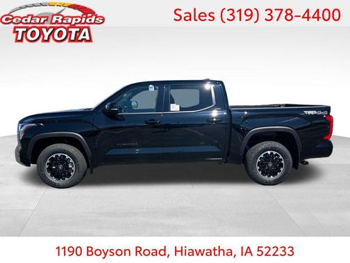 Midnight Black Metallic 2026 Toyota Tundra SR5