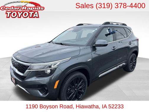 Gravity Gray 2023 Kia Seltos Nightfall Edition