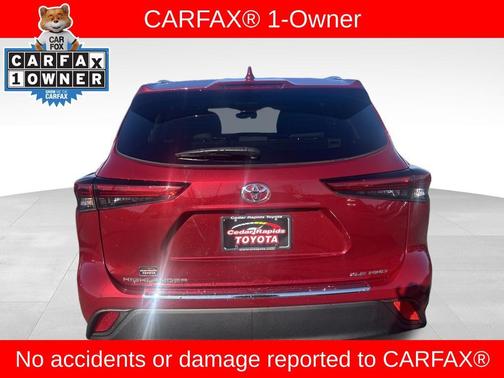 Ruby Flare Pearl 2023 Toyota Highlander XLE