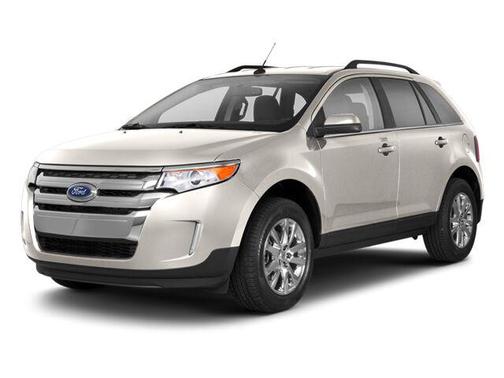 White Platinum Tri-Coat Metallic 2013 Ford Edge SEL