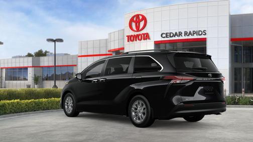 Midnight Black Metallic 2026 Toyota Sienna XLE