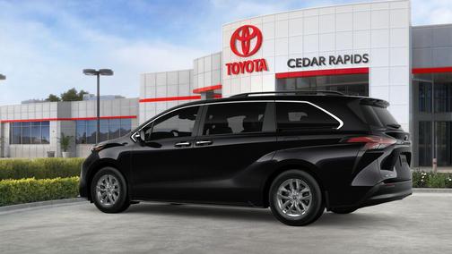 Midnight Black Metallic 2026 Toyota Sienna XLE