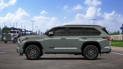 Lunar Rock 2026 Toyota Sequoia Platinum