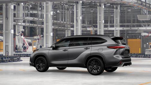Midnight Black Metallic 2026 Toyota Highlander XSE