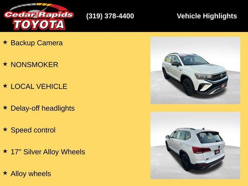 2022 Volkswagen Taos 1.5T S