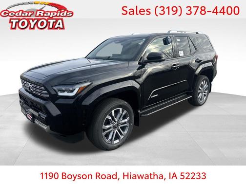 Black 2026 Toyota 4Runner Limited SUV
