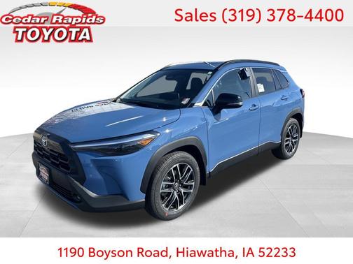 Cavalry Blue 2026 Toyota Corolla Cross XLE SUV