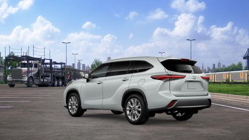 Wind Chill Pearl 2026 Toyota Highlander Hybrid Limited