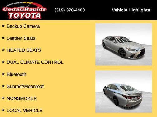 2022 Lexus ES 350 F Sport