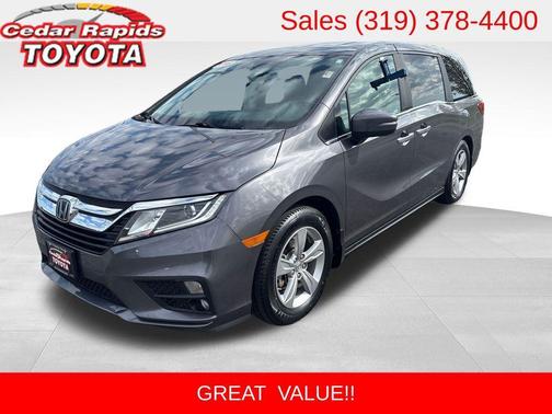 Gray 2018 Honda Odyssey EX-L
