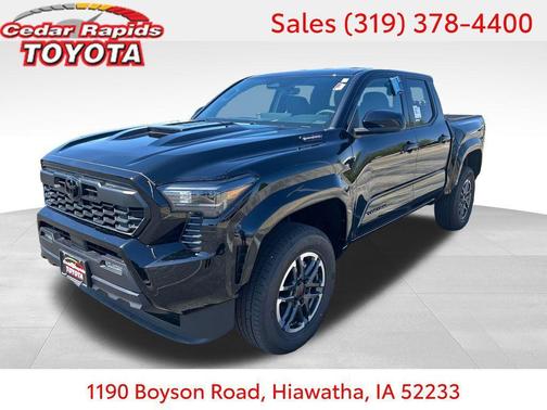 Black 2026 Toyota Tacoma Hybrid TRD Sport