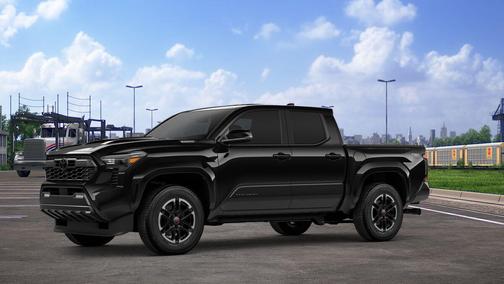 Black 2026 Toyota Tacoma Hybrid TRD Sport