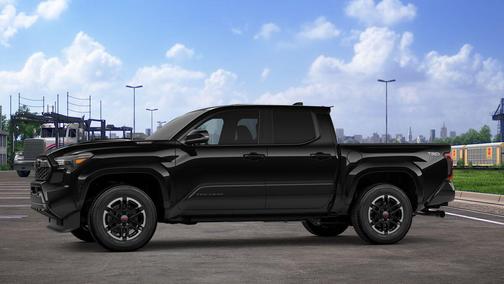 Black 2026 Toyota Tacoma Hybrid TRD Sport