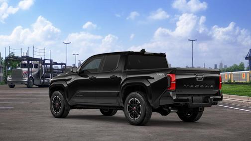 Black 2026 Toyota Tacoma Hybrid TRD Sport