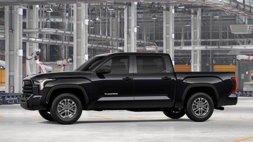 Midnight Black Metallic 2026 Toyota Tundra SR5