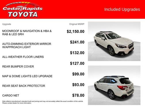 2019 Subaru Outback 2.5i Limited