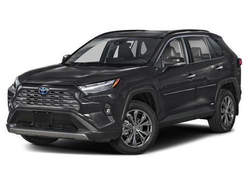 Midnight Black Metallic 2023 Toyota RAV4 Hybrid Limited
