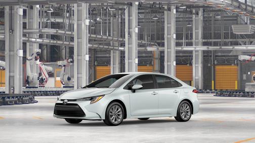 Wind Chill Pearl 2026 Toyota Corolla LE