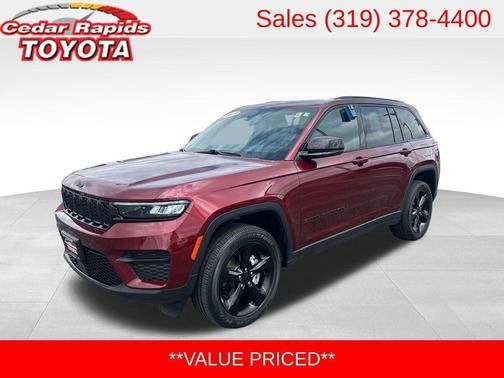 Velvet Red Pearlcoat 2025 Jeep Grand Cherokee Altitude