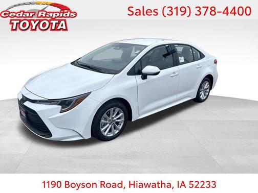 Ice Cap 2026 Toyota Corolla LE Sedan