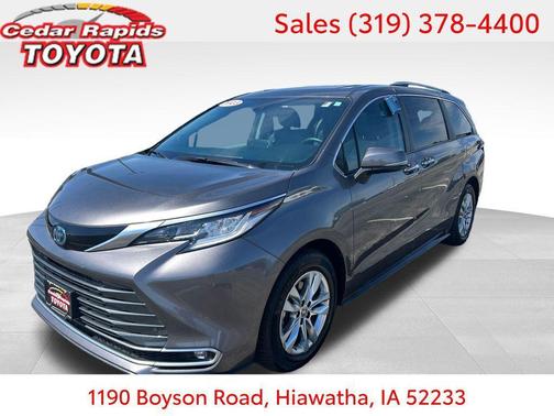 Predawn Gray Mica 2023 Toyota Sienna Limited