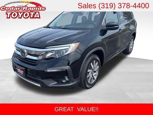 Crystal Black Pearl 2019 Honda Pilot EX-L