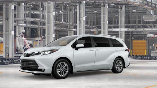 Wind Chill Pearl 2026 Toyota Sienna Limited