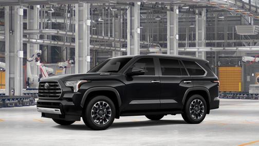 Midnight Black Metallic 2026 Toyota Sequoia Limited