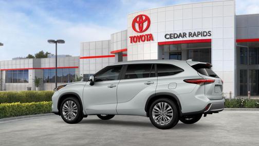Wind Chill Pearl 2026 Toyota Highlander Hybrid Platinum