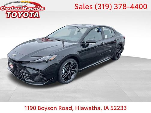 Midnight Black Metallic 2026 Toyota Camry XSE Sedan