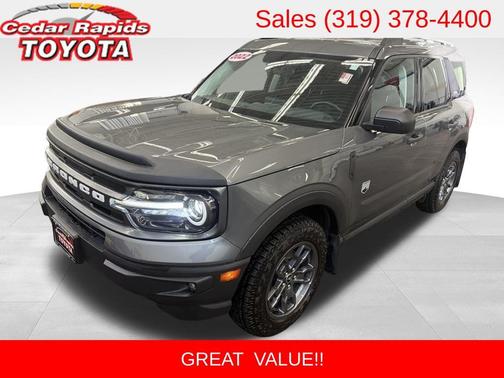 Carbonized Gray Metallic 2022 Ford Bronco Sport Big Bend SUV