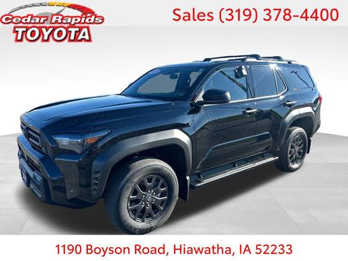 Black 2025 Toyota 4Runner SR5