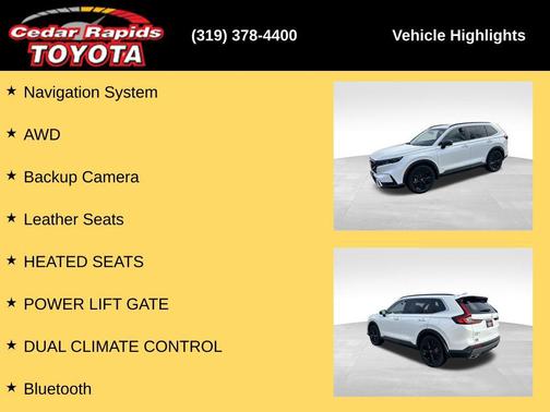 2025 Honda CR-V Hybrid Sport Touring AWD