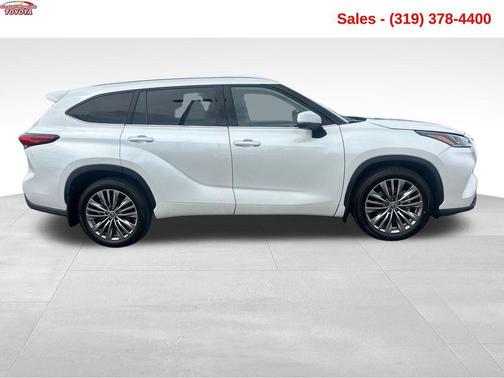 Wind Chill Pearl 2022 Toyota Highlander Platinum
