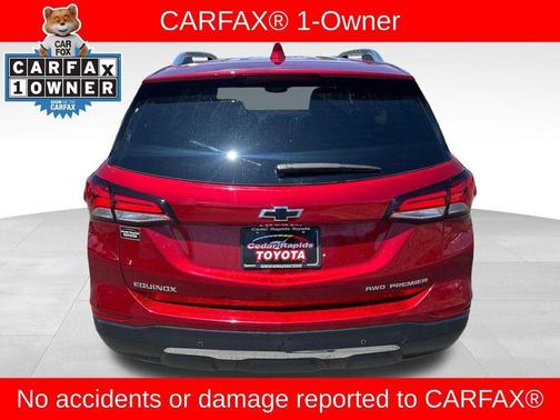 Radiant Red 2023 Chevrolet Equinox Premier w/1LZ