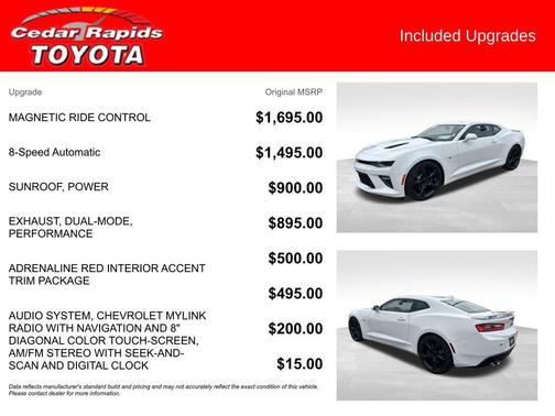 2016 Chevrolet Camaro 2SS