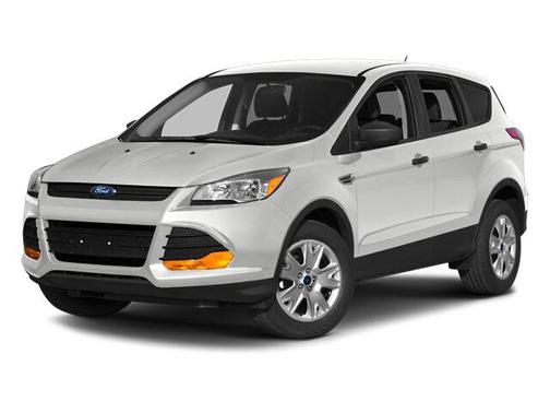 White Platinum Clearcoat 2014 Ford Escape SE