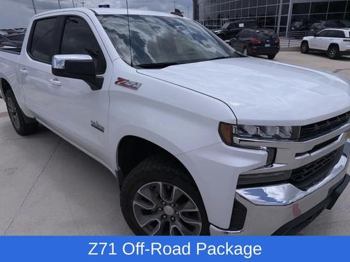 Summit White 2021 Chevrolet Silverado 1500 LT