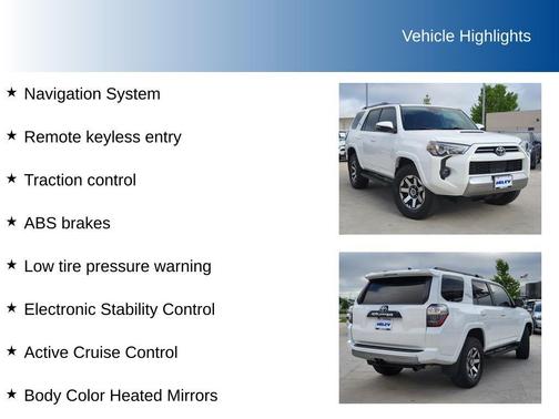 Super White 2020 Toyota 4Runner Sport