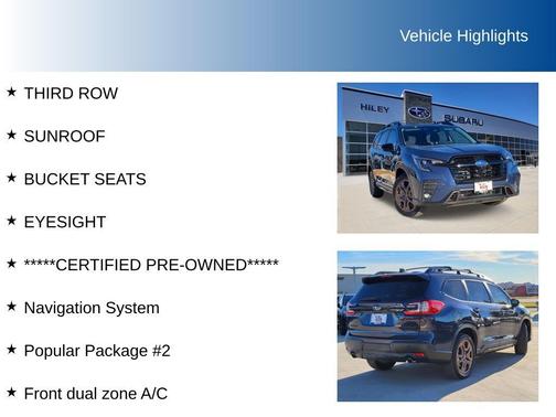 2025 Subaru Ascent Limited Bronze Edition