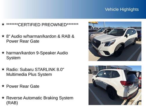 2024 Subaru Forester Sport