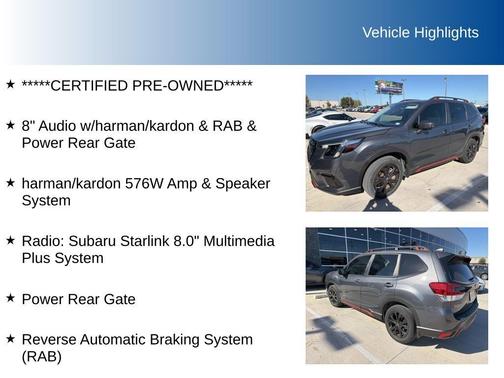 2022 Subaru Forester Sport