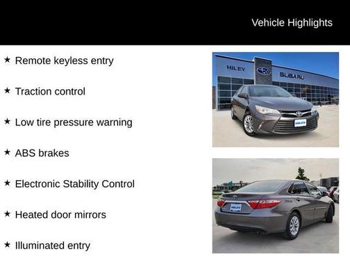 2015 Toyota Camry LE