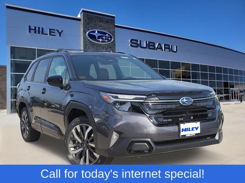 Gray Metallic 2026 Subaru Forester Touring