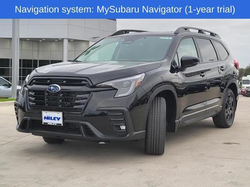 Crystal Black Silica 2026 Subaru Ascent Onyx Edition Touring